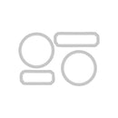 49 & Market Stamps w/Framelits - Jolly Sentitments, 666707 by Sizzix