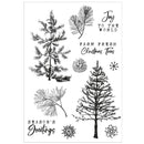 49 & Market A5 Stamps w/Framelits - Pine Holidays, 666711 by Sizzix