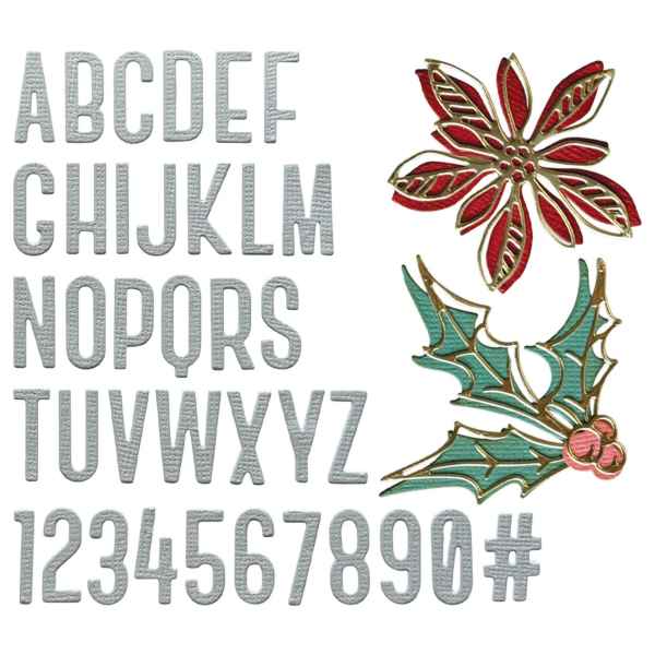 Sizzix Thinlits Dies - Holiday 2024  Want It All Bundle, IWIA5H by: Tim Holtz