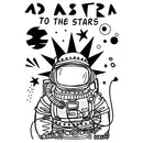 Sizzix Studio -  Clear Stamp & Stencil Set - Ad Astra, 666753 by Cat Kerr