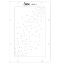 Sizzix Studio -  Clear Stamp & Stencil Set - Ad Astra, 666753 by Cat Kerr