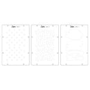 Sizzix Studio -  Clear Stamp & Stencil Set - Create, 666754 by Cat Kerr