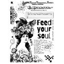 Sizzix Studio -  Clear Stamp & Stencil Set - Feed Your Soul, 666755 by Cat Kerr