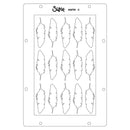 Sizzix Studio -  Clear Stamp & Stencil Set - Feed Your Soul, 666755 by Cat Kerr