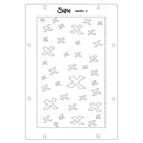 Sizzix Studio -  Clear Stamp & Stencil Set - Feed Your Soul, 666755 by Cat Kerr