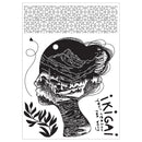 Sizzix Studio -  Clear Stamp & Stencil Set - Ikigai, 666756 by Cat Kerr