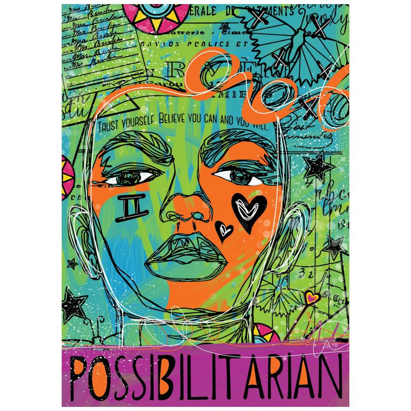 Coming Soon - Sizzix Studio -  Clear Stamp & Stencil Set - Possibilitarian, 666757 by Cat Kerr