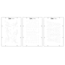 Sizzix Studio -  Clear Stamp & Stencil Set - The Visitor, 666758 by Cat Kerr