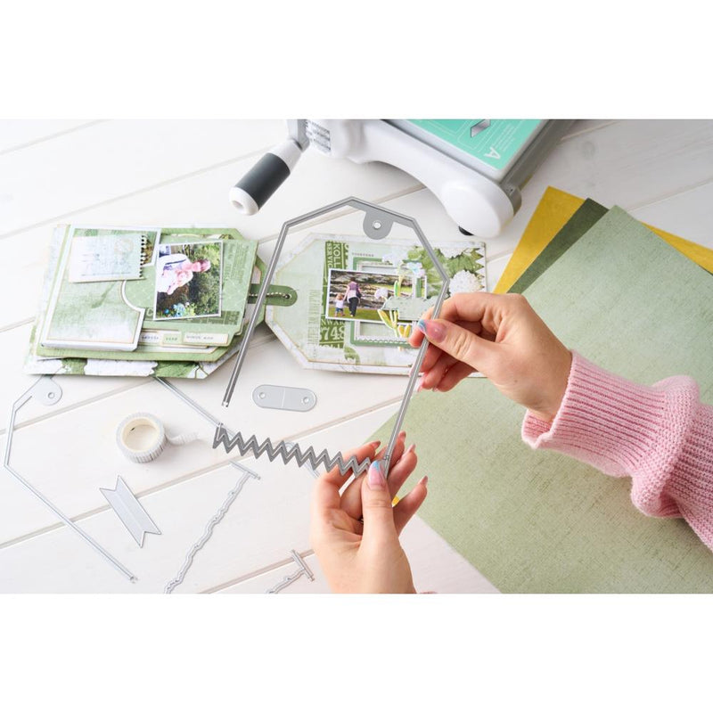 Sizzix Thinlits Snap & Swap Set - Large Tags, 666826 by 49 & Market
