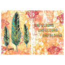 Sizzix Studio -  Clear Stamp & Stencil Set - The R's Have It, 666853 by Cat Kerr