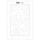 Sizzix Studio -  Clear Stamp & Stencil Set - The R's Have It, 666853 by Cat Kerr