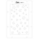 Sizzix Studio -  Clear Stamp & Stencil Set - The R's Have It, 666853 by Cat Kerr