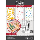 Sizzix Studio -  Clear Stamp & Stencil Set - The R's Have It, 666853 by Cat Kerr