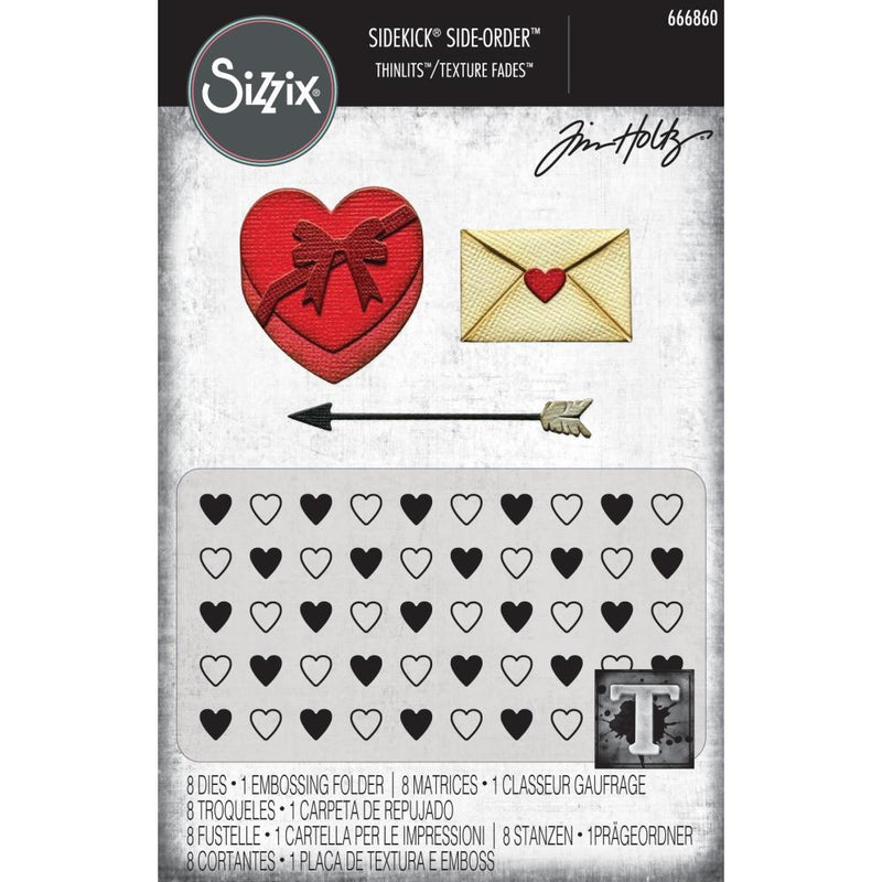 Sizzix Vault Side-Order Thinlits/Texture Fade - I Want it All, IWIASO5 by: Tim Holtz