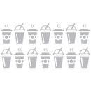 Sizzix Vault Side-Order Thinlits/Texture Fade - Fresh Brewed,  666862 by: Tim Holtz