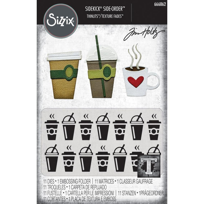 Sizzix Vault Side-Order Thinlits/Texture Fade - I Want it All, IWIASO5 by: Tim Holtz