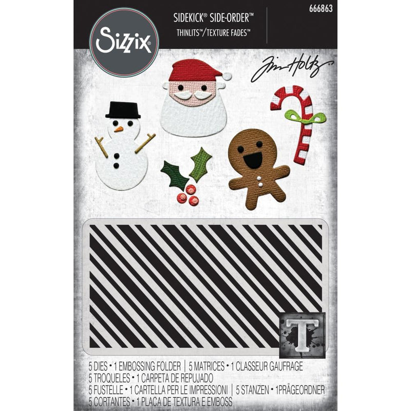 Sizzix Vault Side-Order Thinlits/Texture Fade - I Want it All, IWIASO5 by: Tim Holtz