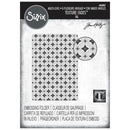 Sizzix Multi-Level A6 Texture Fades - Vault Diamonds, 666867 by Tim Holtz