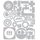 Sizzix Thinlits Die Set - Vault Industrial, 666874 by: Tim Holtz