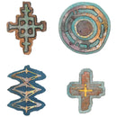 Sizzix Thinlits 6PK Die Set - Roundabouts, 666907 by Seth Apter