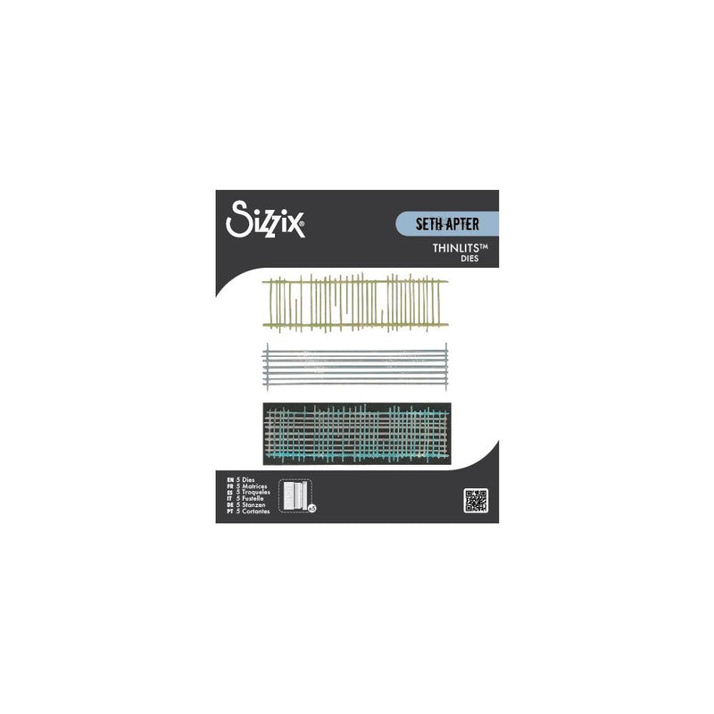 Coming Soon - Sizzix Thinlits 5PK Die Set - Tracks, 666908 by Seth Apter