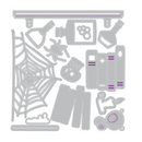 9/01 - Sizzix Thinlits Die Set - Vault Side-Order Laboratory, 666911 Tim Holtz