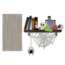 9/01 - Sizzix Thinlits Die Set - Vault Side-Order Laboratory, 666911 Tim Holtz