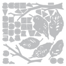 9/01 - Sizzix Thinlits Die Set - Vault Leaves & Sticks, 666914 Tim Holtz
