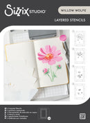 Sizzix Studio Layered Stencils - Cosmos, 666921 by Willow Wolfe