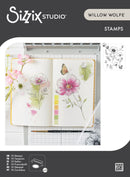 Sizzix Clear Stamp Set - Cosmo & Butterflies, 666924 by Willow Wolfe
