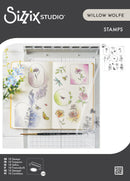 Sizzix Clear Stamp Set - Floral Frames & Mini Flowers, 666925 by Willow Wolfe