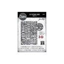 Sizzix 3-D Texture Fades EF - Brickwork Large/A5, 666958 by Tim Holtz