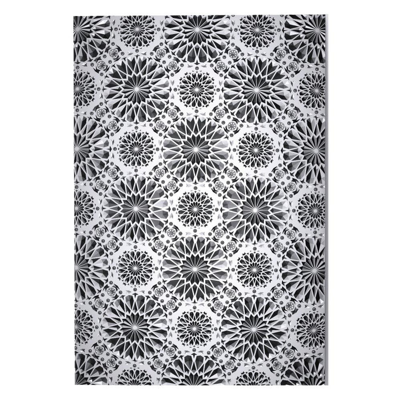 Sizzix 3-D Texture Fades EF - Kaleidoscope Large/A5, 667001 by Tim Holtz