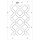 Sizzix Studio Stencils - Backgrounds, 667004 by Willow Wolfe