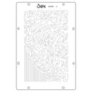 Sizzix Studio Stencils - Backgrounds, 667004 by Willow Wolfe