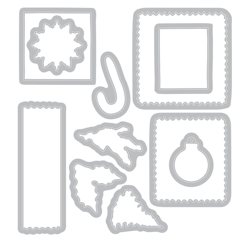 Sizzix - Stamps & Framelits - Special Delivery, 667009 by 49 & Market