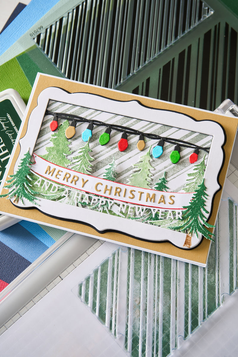 Sizzix Clear Stamp Set - Candy Stripes, 667010 by 49 & Market