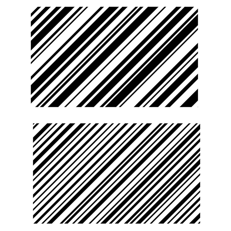 Sizzix Clear Stamp Set - Candy Stripes, 667010 by 49 & Market