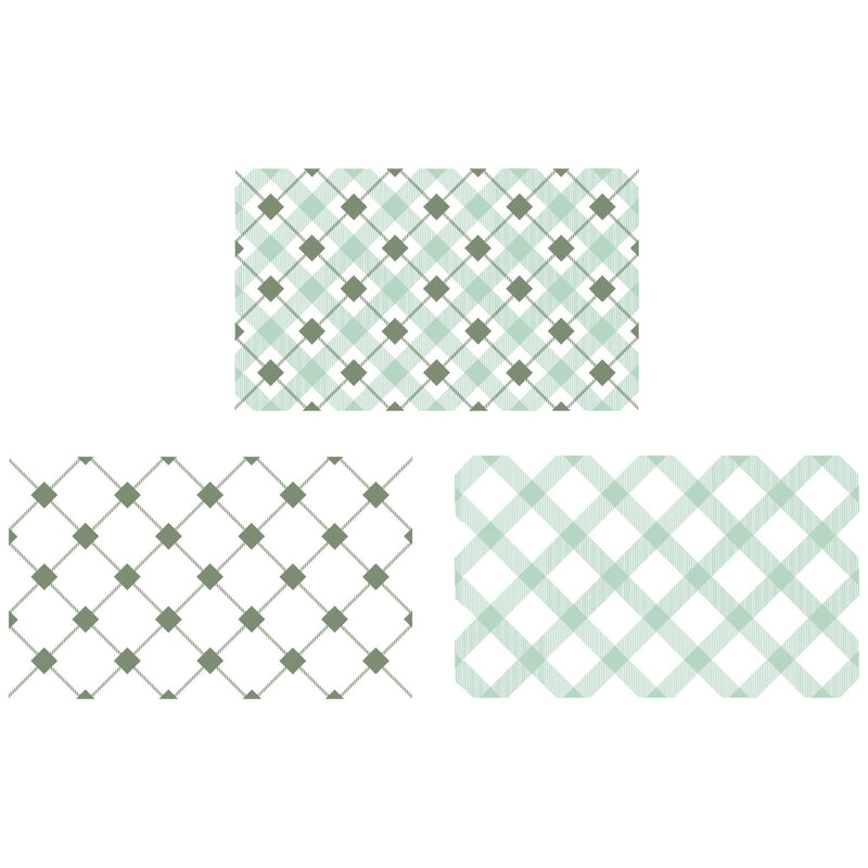 Sizzix Clear Stamp Set - Tartan, 667011 by 49 & Market