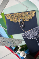 Sizzix Thinlits Die Set - Laced Folio, 667014 by 49 & Market