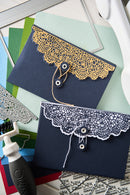 Sizzix Thinlits Die Set - Laced Folio, 667014 by 49 & Market