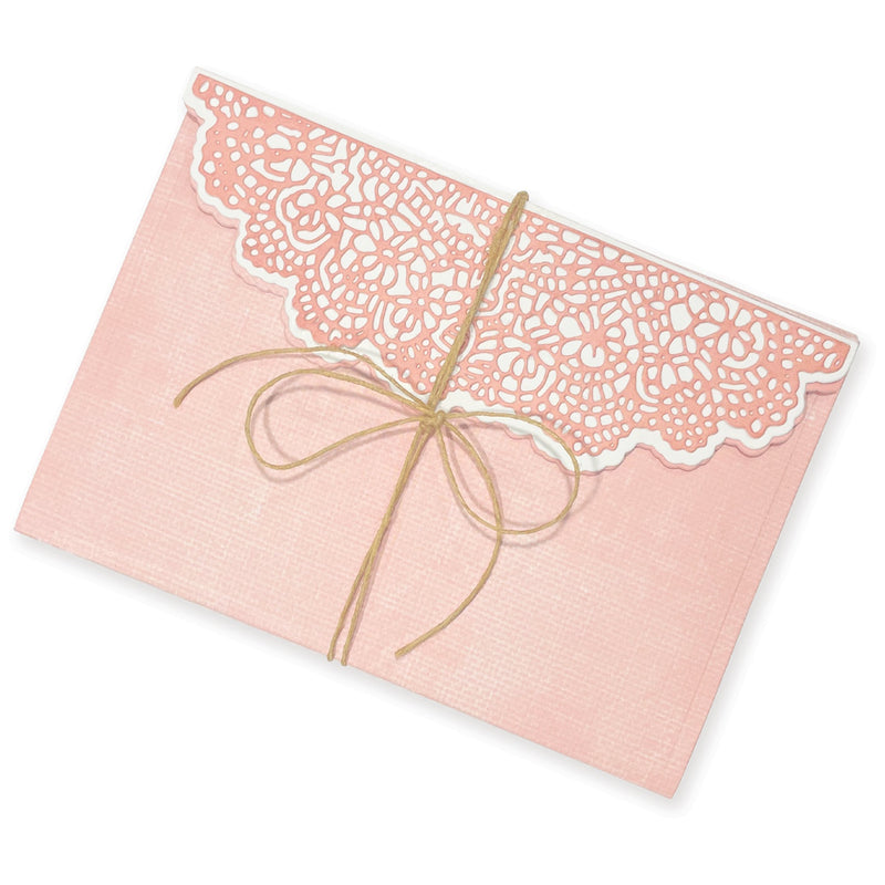 Sizzix Thinlits Die Set - Laced Folio, 667014 by 49 & Market