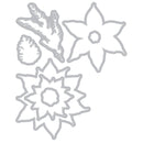Sizzix - Stamps & Framelits - Poinsettia Trio, 667015 by 49 & Market