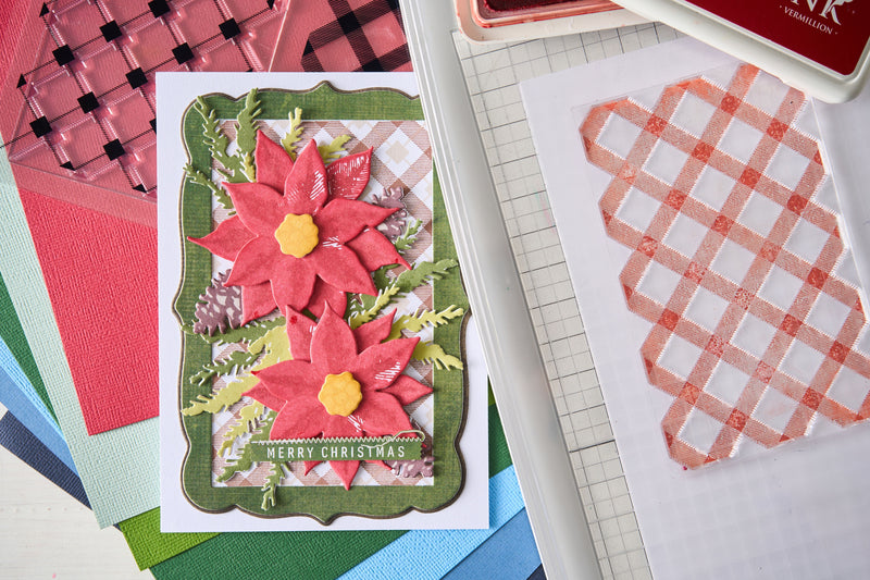 Sizzix Clear Stamp Set - Tartan, 667011 by 49 & Market
