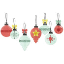 Sizzix - Stamps & Framelits - Baubles, 667019 by 49 & Market