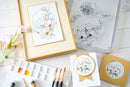 Sizzix Clear Stamp Set - Magnolia, 667027 by Willow Wolfe