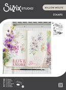 Sizzix Clear Stamp Set - Love Letters, 667094 by Willow Wolfe