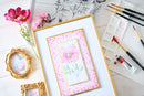 Sizzix Clear Stamp Set - Wild Blooms, 667095 by Willow Wolfe