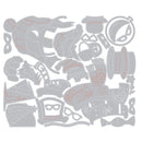 Coming Soon - Sizzix Thinlits Die Set - Large Accessories Colorize, 667219 by: Tim Holtz