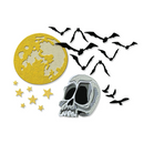 9/01 - Sizzix Thinlits Die Set - Vault Moonlight Scare, 667235 Tim Holtz